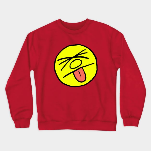 Blech! Face Crewneck Sweatshirt by Tip-Tops